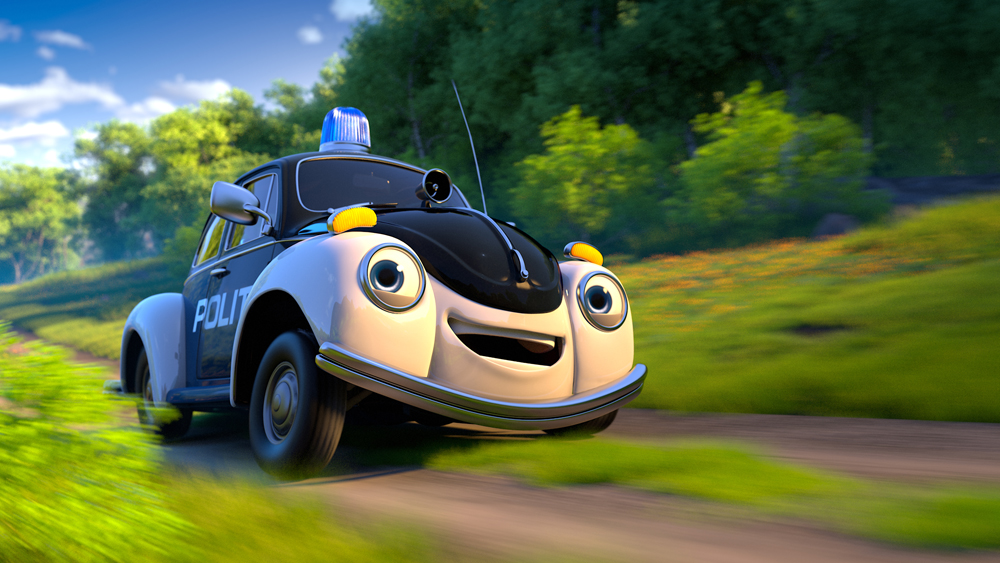 PLODDY THE POLICE CAR ON THE CASE